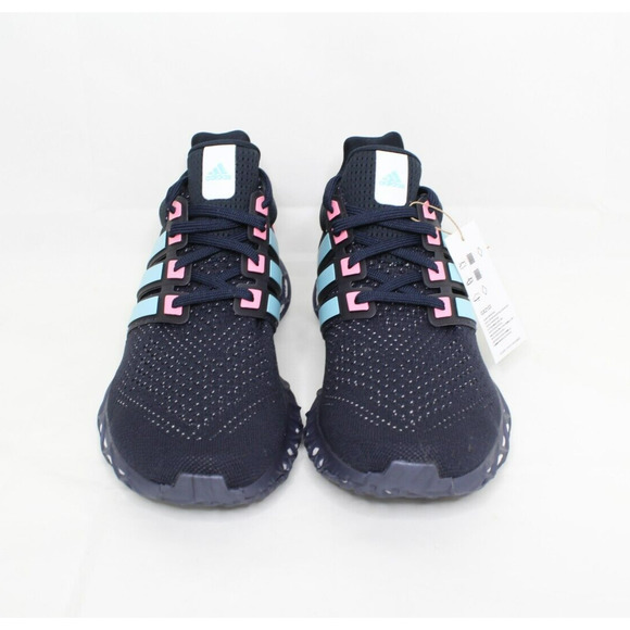 Adidas Ultraboost WEB DNA Running Shoes Navy Blue Pink Men's GX2133 New - Picture 6 of 7